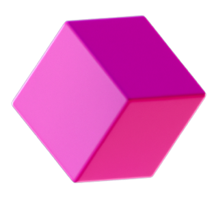 cube pink